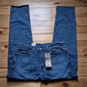 Levis 505 Jeans Mens 36/34 Classic Straight Blue USA Capsule Minimalist Casual